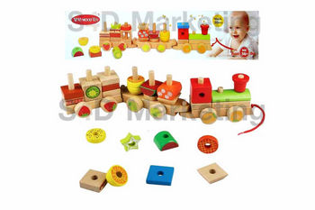  MZY890 รถไฟบรรทุกผลไม้ 30 ชิ้น   Image