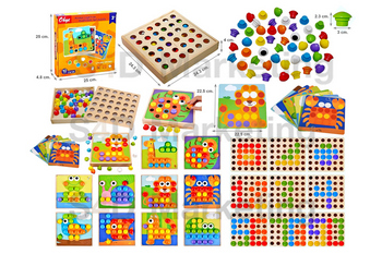 Ohye-8671 กระดานปักหมุดประกอบรูปภาพคละลาย  Image