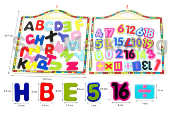 D9-2 กระดานแม่เหล็กหูหิ้ว คละลาย   Image