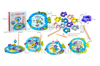  22-15F สนุกกับการตกปลาตัวเลขแม่เหล็ก   Image