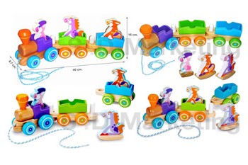  00-132B รถไฟบรรทุกสัตว์ป่า   Image