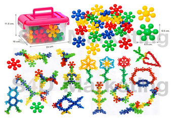 QL-005 ตัวต่อพลาสติก (ใหญ่) พร้อมกล่อง Image