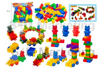 6099 ตัวต่อพลาสติกมีล้อ   Image