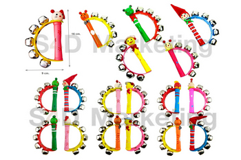 22-4F กระพรวนด้ามจับคละลาย  Image