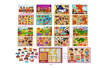 9845 ภาพตัดต่อติดตีนตุ๊กแก ประกอบรูปภาพคละลาย   Image