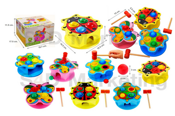 21-16R สนุกกับเคาะบอลรูปสัตว์คละลาย   Image