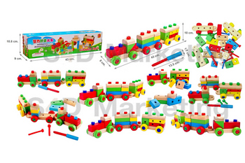 21-B18D สนุกกับการประกอบรถไฟ  Image