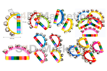 22-4G กระพรวนด้ามจับคละสี   Image